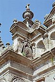 Saint Thgonnec, Church Enclosure, detail of the monumental arch